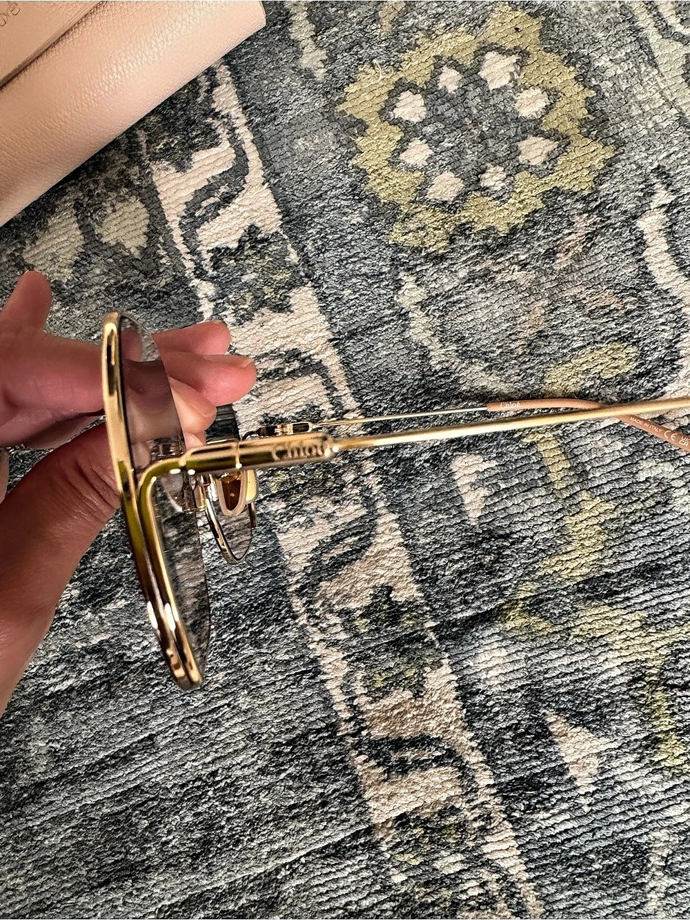 Chloé 61mm Gradient Irregular Round Sunglasses Brand New - Picture 6 of 7